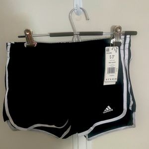 Adidas ladies NWT running shorts-size small